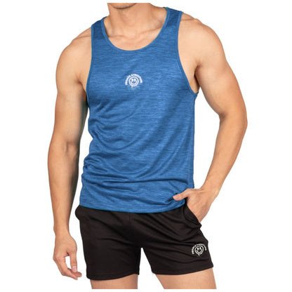 Private Structure เสื้อกล้ามออกกำลังกาย Flashy Tank – Valid Blue [4715] / นายแบบอก 41" Size M